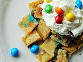 How to make M&M’s® Crispy Pancakes #Crispyisback #ad #cbias