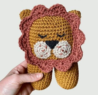 PATRON GRATIS LEON AMIGURUMI 55842