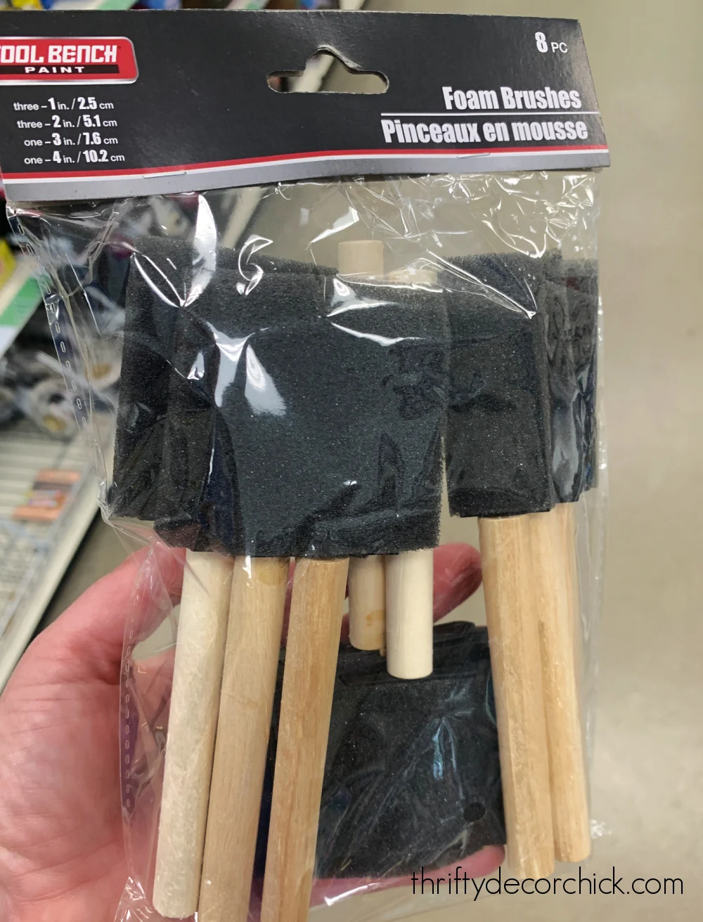 foam brushes for stain and poly