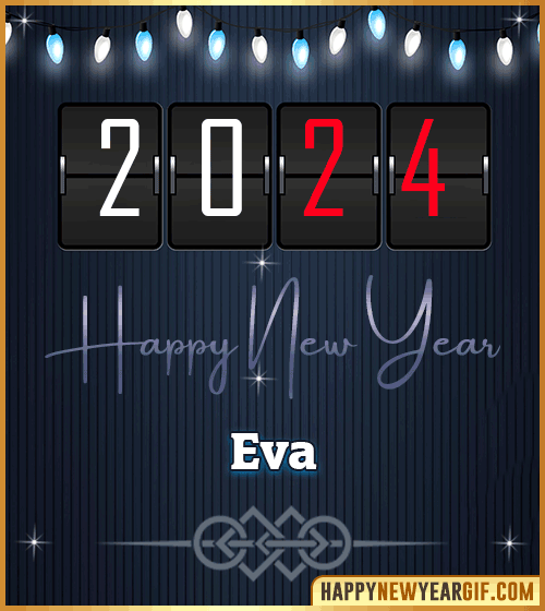 Happy New Year 2024 images for Eva