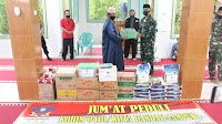 Jum'at Peduli, Dandim 0410/KBl Berikan Tali Asih Ke Panti Asuhan Trisna Asih