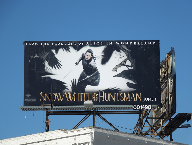 Snow White Huntsman kristen Stewart billboard