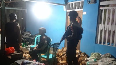 Tim Reaksi Cepat Sat Sabhara Polres Poso Jaga Sitkamtibmas dengan Rutin Patroli Malam