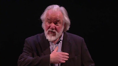 Sir John Tomlinson at a Masterclass at the Royal Opera in 2014