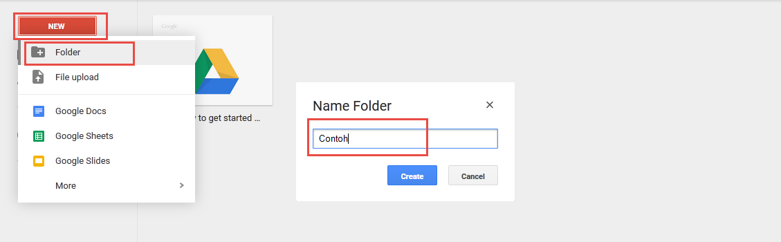 Menyimpan File HTML, CSS dan Javascript Di Google Drive-01