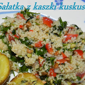 Sałatka z kaszki kuskus