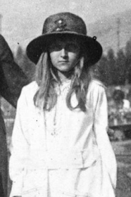 Huguette Clark at Columbia Gardens, Butte, Montana