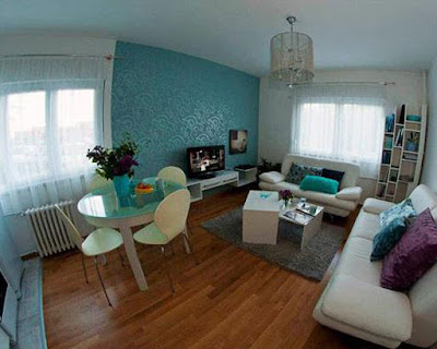 ideas of small Decorating Apartment Living Rooms 