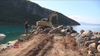 ΣΕ ΕΓΡΗΓΟΡΣΗ  τα έργα στο αλιευτικό καταφύγιο των Κιτριών