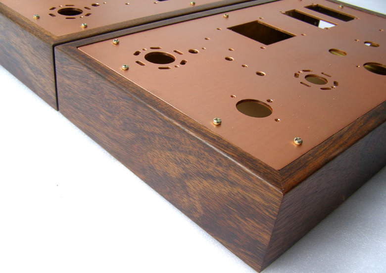 J&K Audio Design: Solid Wood Amplifier Chassis