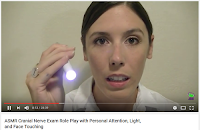 ASMR Cranial Nerve Exam Role Play with Personal Attention, Light, and Face Touching 