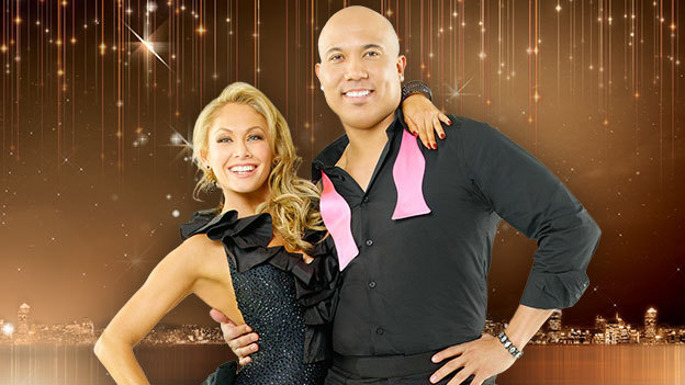 dancing with stars kym johnson plastic. Hines Ward amp; Kym Johnson