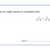 Simplifying Rational Expressions