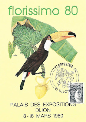 Souvenir philatélique "Florissimo 80" - France 1980