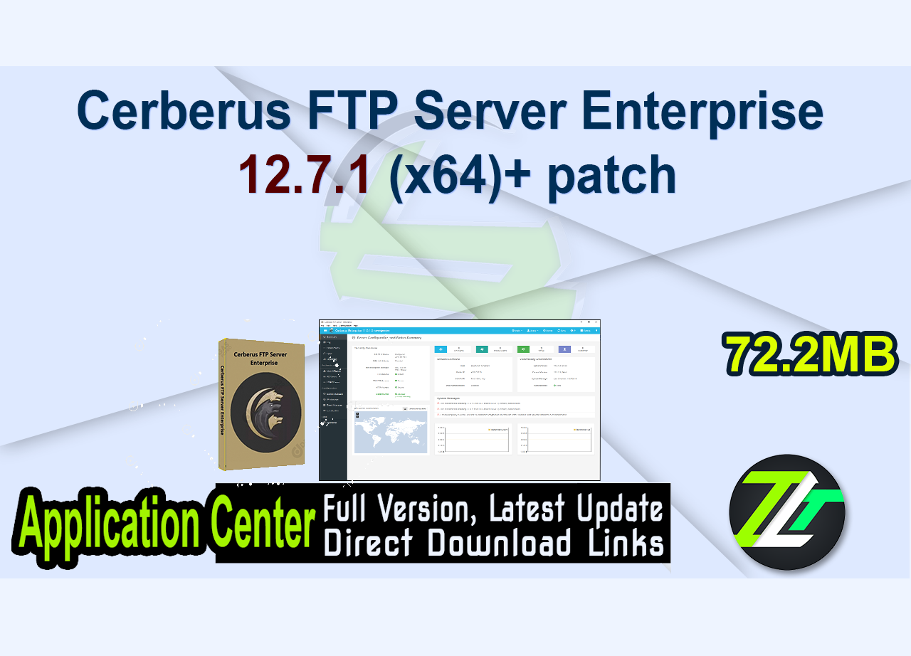 Cerberus FTP Server Enterprise 12.7.1 (x64)+ patch