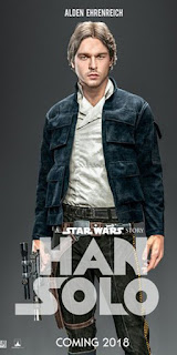 Alden Ehrenreich nel ruolo di Han Solo