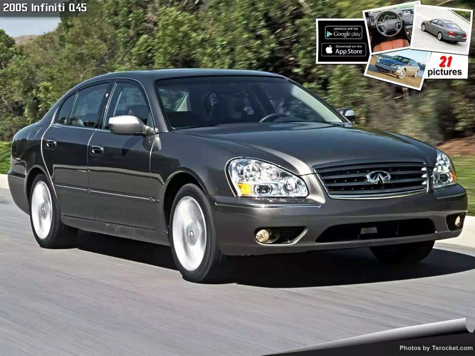 Hình ảnh xe ô tô Infiniti Q45 2005 & nội ngoại thất