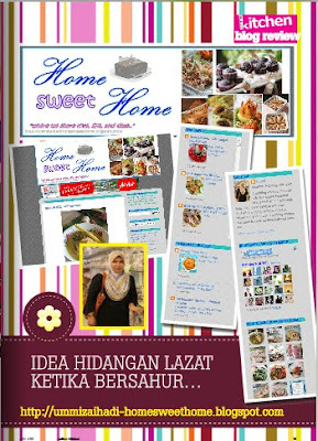 Home Sweet Home: HOME SWEET HOME @ MAJALAH KITCHEN ONLINE