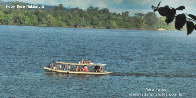 rio Xingu - Cidade de Altamira aonde está sendo construída a Usina Belo Monte 