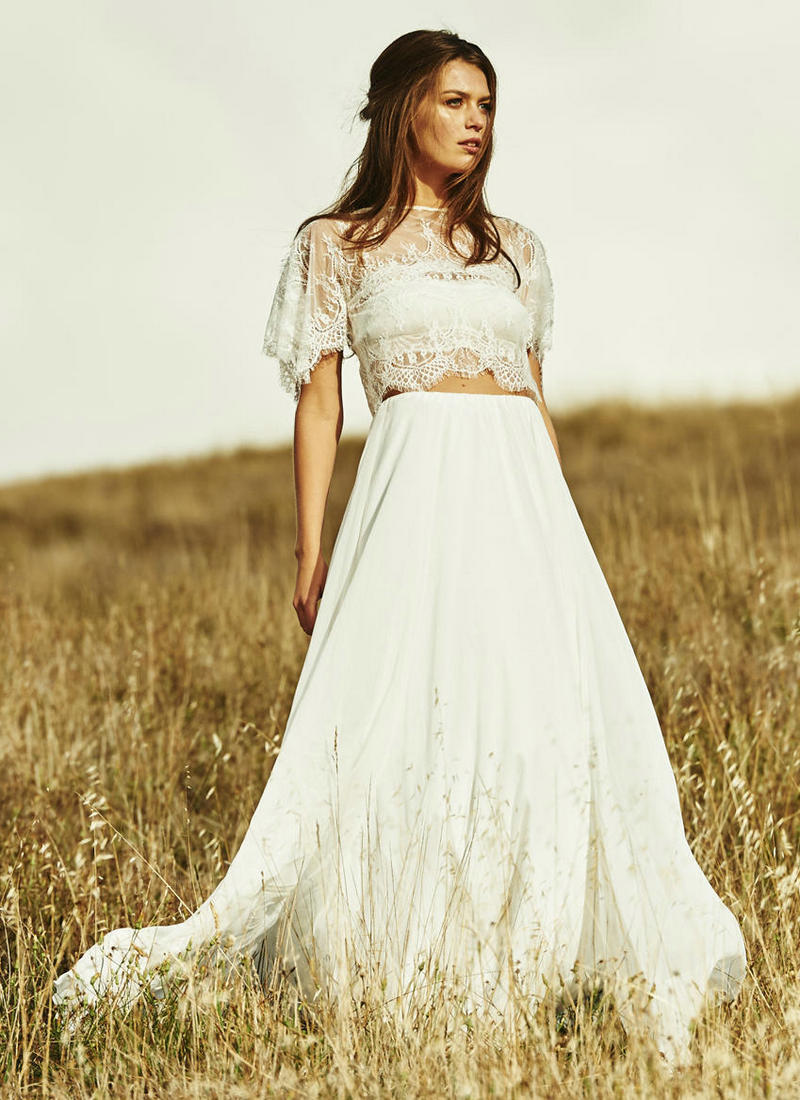 Live Love Breathe Weddings  2  Piece  Wedding  Dresses  2019 