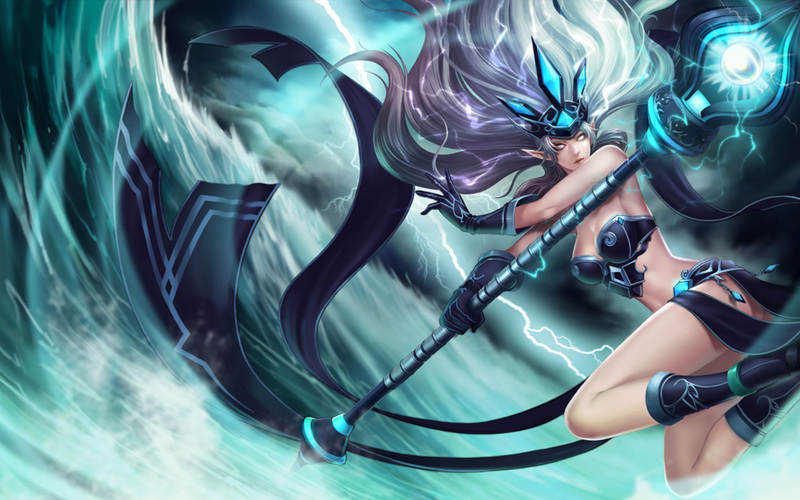 janna league of legends. New Janna Animations inc.