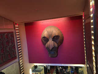 Minskoff theater escalators Lion King Broadway