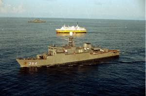 INDONESIAN NAVY FRIGATE