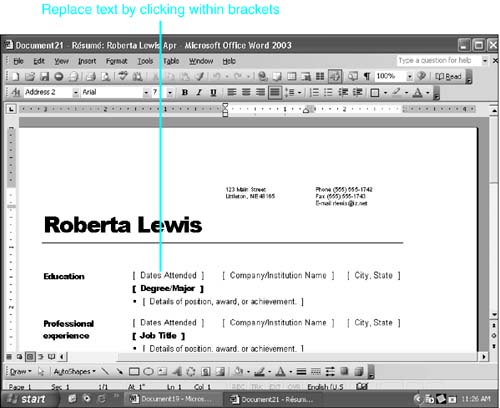 Microsoft Office Word 2003
