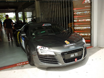 Audi R8 in Sepang