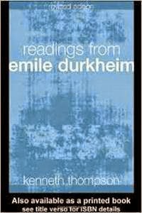  Reading From Emile Durkheim