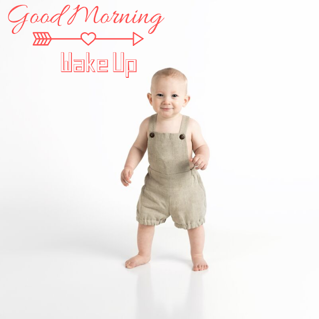 Standing Baby Happy Good Morning Images