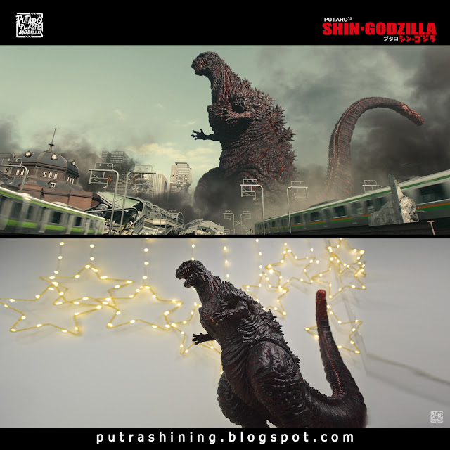 Hand Painted Shin Godzilla by Putra Shining