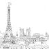 Dessin Coloriage De Paris