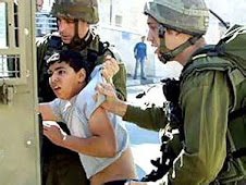 bambino palestinese prelevato