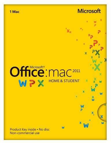 Office Mac Home and Student 2011 - 1PC/1User [Download]