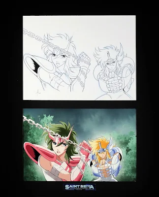 Shun e Hyoga - Saint Seiya: Time Odyssey - Original