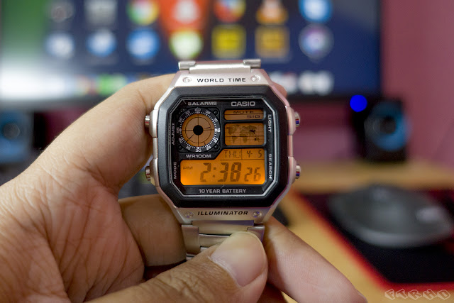 (Ulasan) Jam Tangan Casio AE-1200WHD