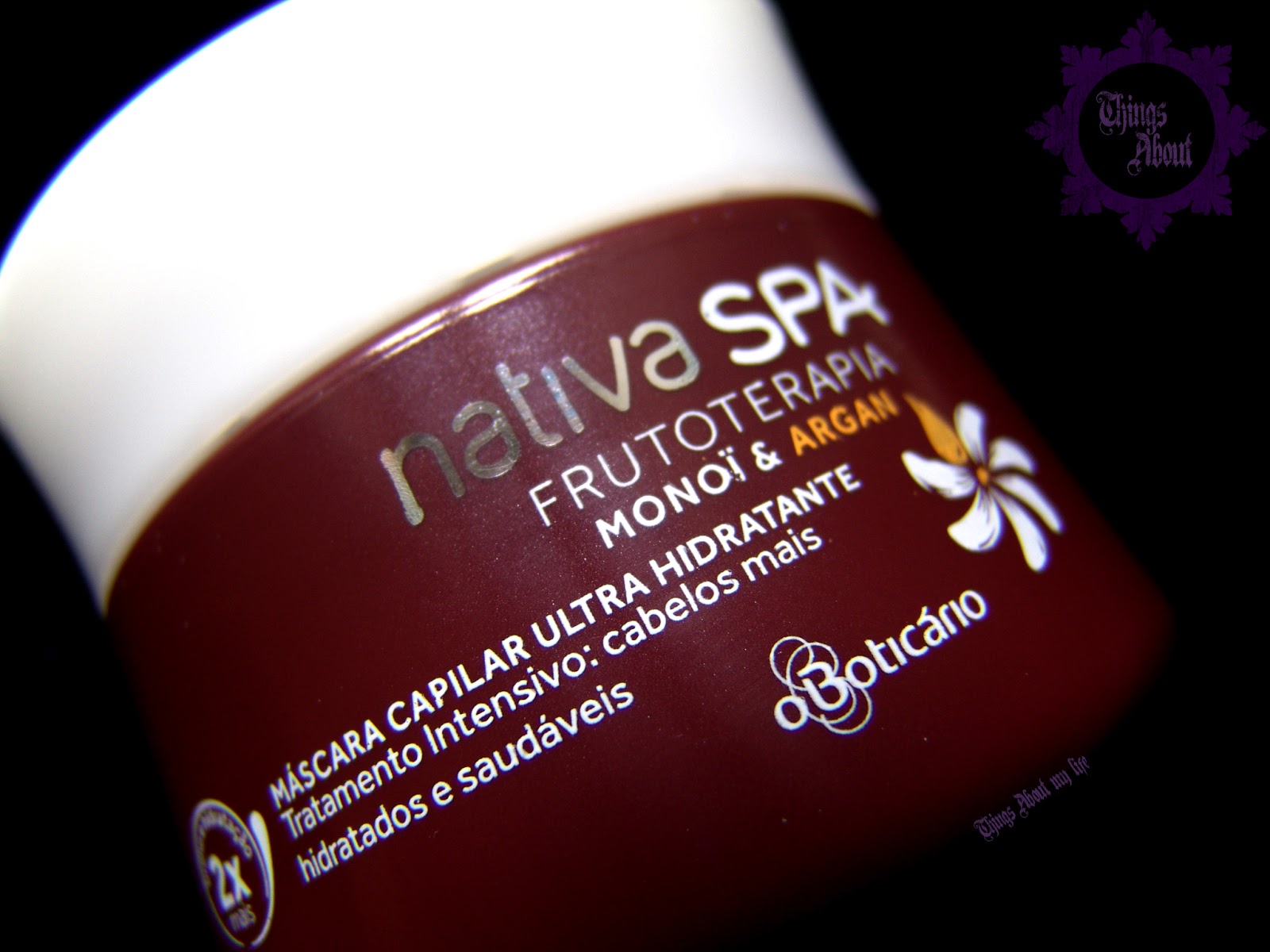 Review Nativa SPA Frutoterapia Monoi Argan Mscara Capilar