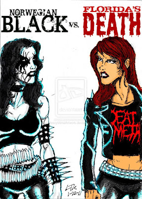 black vs death