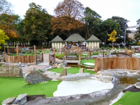 Putt in the Park Minigolf Course in Wandsworth Park, London