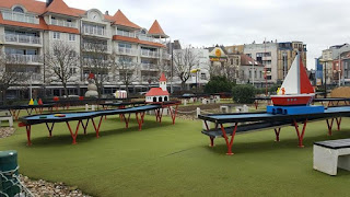 Leopoldpark Snookergolf course in Blankenberge