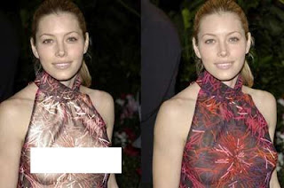 Jessica Biel See-Through Moment