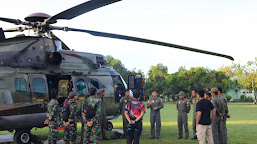   TNI Evakuasi Dua Jenazah Teroris Poso Dengan Heli Caracal