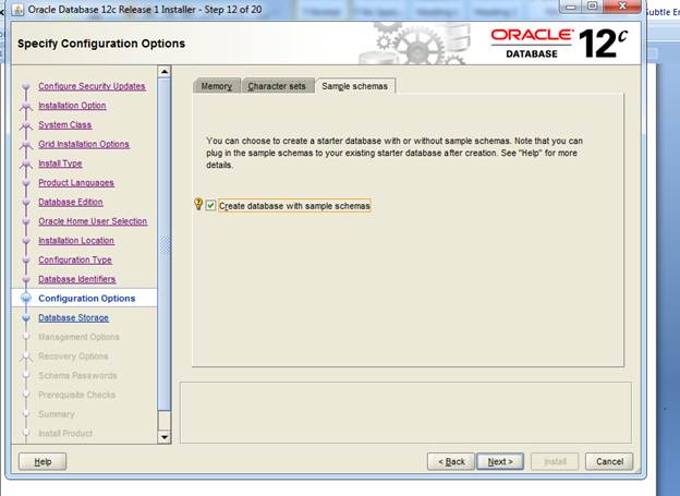 Oracle Database 12c Installation