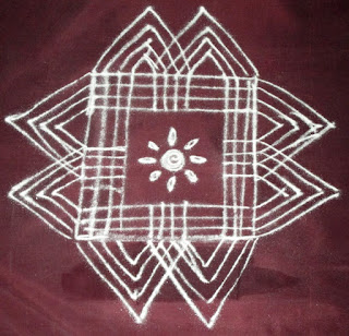 Navarathri Padi Kolam