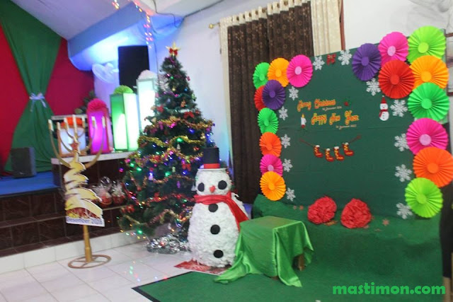 Dekorasi Natal terbaru dan terbaik hasil karya GBT "Yesus 