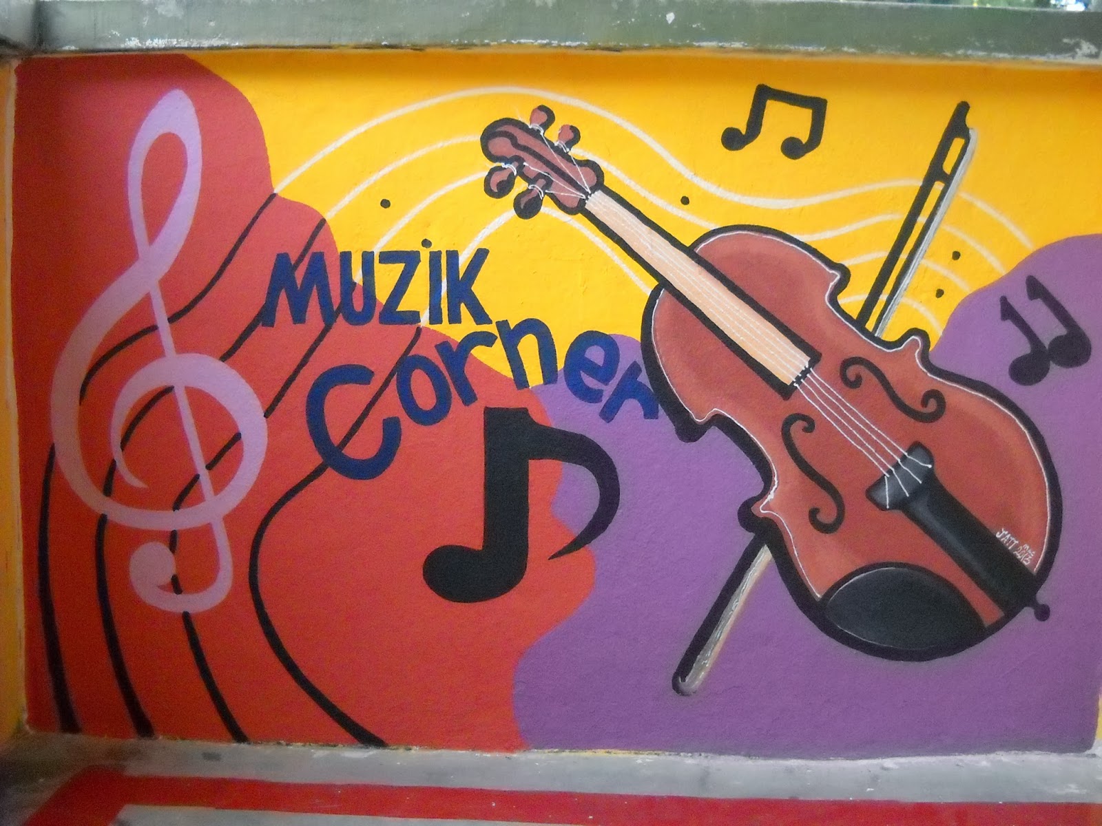 Pelukis Mural Shah Alam: Bilik Muzik