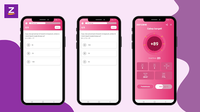 ZenCore Pemanasan otak matematika