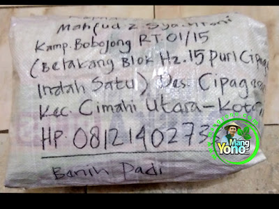  Benih padi Trisakti pesanan Mahfud Cimahi, Jabar