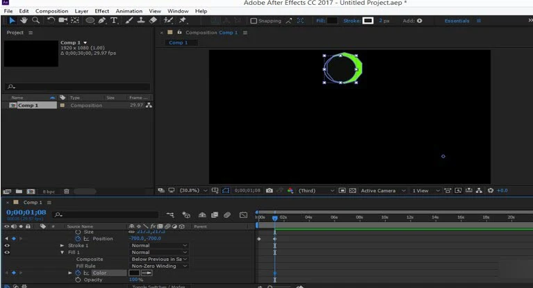 طريقة عمل موشن جرافيك على برنامج After Effects